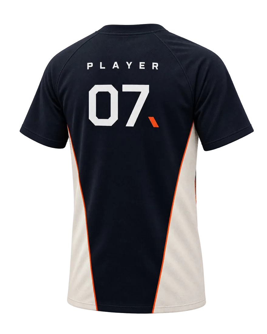 Match Jersey, back view