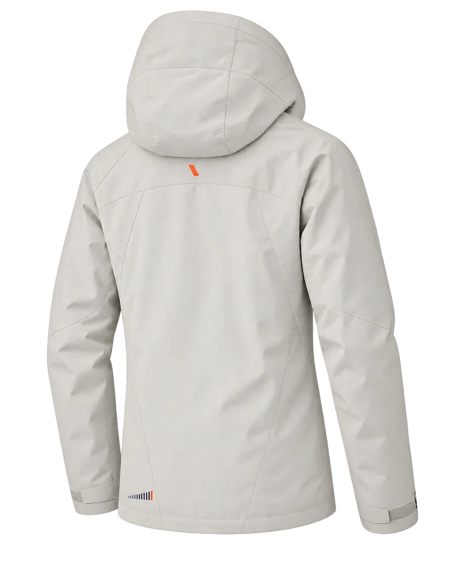Shell 01, back view with the orange Tail below the hood